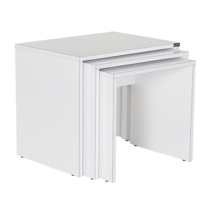 Hanah Home Mesa de Centro Blanca Hanah Home Mesa de Centro Blanca